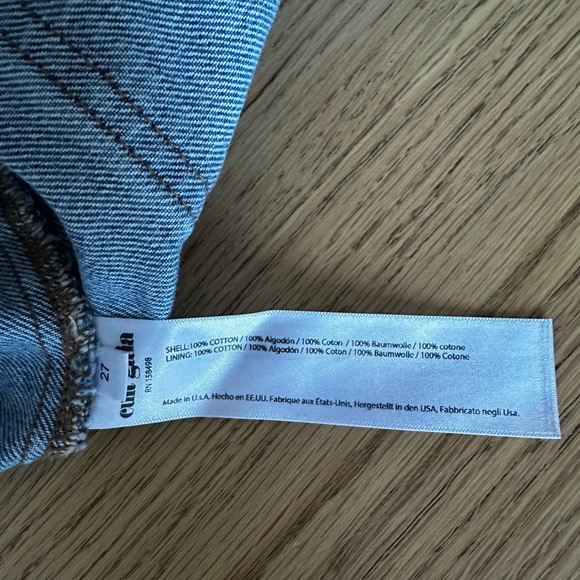 Cult Gaia NWOT Wynn Blue Jeans size 27 - Picture 7 of 8